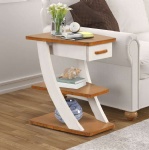 WEDGE END TABLE
